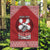 Tonga Rugby XIII Custom Garden Flag Mate Ma'a Tonga with Ngatu Pattern