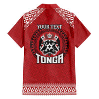 Tonga Rugby XIII Custom Hawaiian Shirt Mate Ma'a Tonga with Ngatu Pattern LT9 - Polynesian Pride