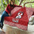 Tonga Rugby XIII Custom Quilt Mate Ma'a Tonga with Ngatu Pattern