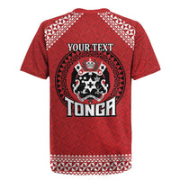 Tonga Rugby XIII Custom Rugby Jersey Mate Ma'a Tonga with Ngatu Pattern LT9 - Polynesian Pride