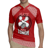 Tonga Rugby XIII Custom Rugby Jersey Mate Ma'a Tonga with Ngatu Pattern LT9 - Polynesian Pride