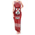 Tonga Rugby XIII Custom Tank Maxi Dress Mate Ma'a Tonga with Ngatu Pattern