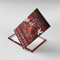 Custom Tonga 676 Haamonga a Maui Canvas Wall Art Tongan Sipi Tau Unique Dance LT9 With Frame Red - Polynesian Pride