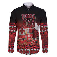 Custom Tonga 676 Haʻamonga ʻa Maui Family Matching Long Sleeve Bodycon Dress and Hawaiian Shirt Tongan Sipi Tau Unique Dance