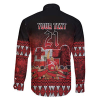 Custom Tonga 676 Haʻamonga ʻa Maui Family Matching Mermaid Dress and Hawaiian Shirt Tongan Sipi Tau Unique Dance