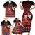 Custom Tonga 676 Haʻamonga ʻa Maui Family Matching Short Sleeve Bodycon Dress and Hawaiian Shirt Tongan Sipi Tau Unique Dance