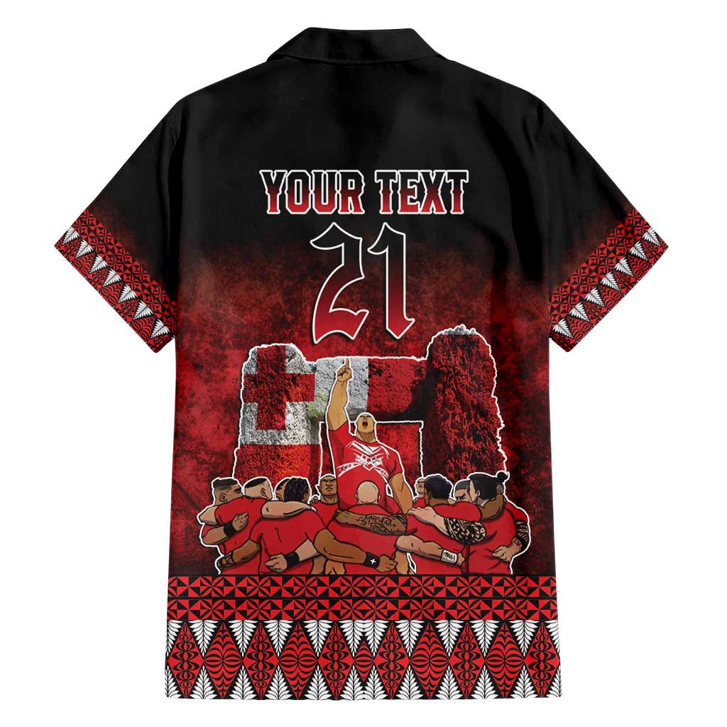 Custom Tonga 676 Haamonga a Maui Hawaiian Shirt Tongan Sipi Tau Unique Dance LT9 - Polynesian Pride