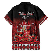 Custom Tonga 676 Haamonga a Maui Hawaiian Shirt Tongan Sipi Tau Unique Dance LT9 - Polynesian Pride