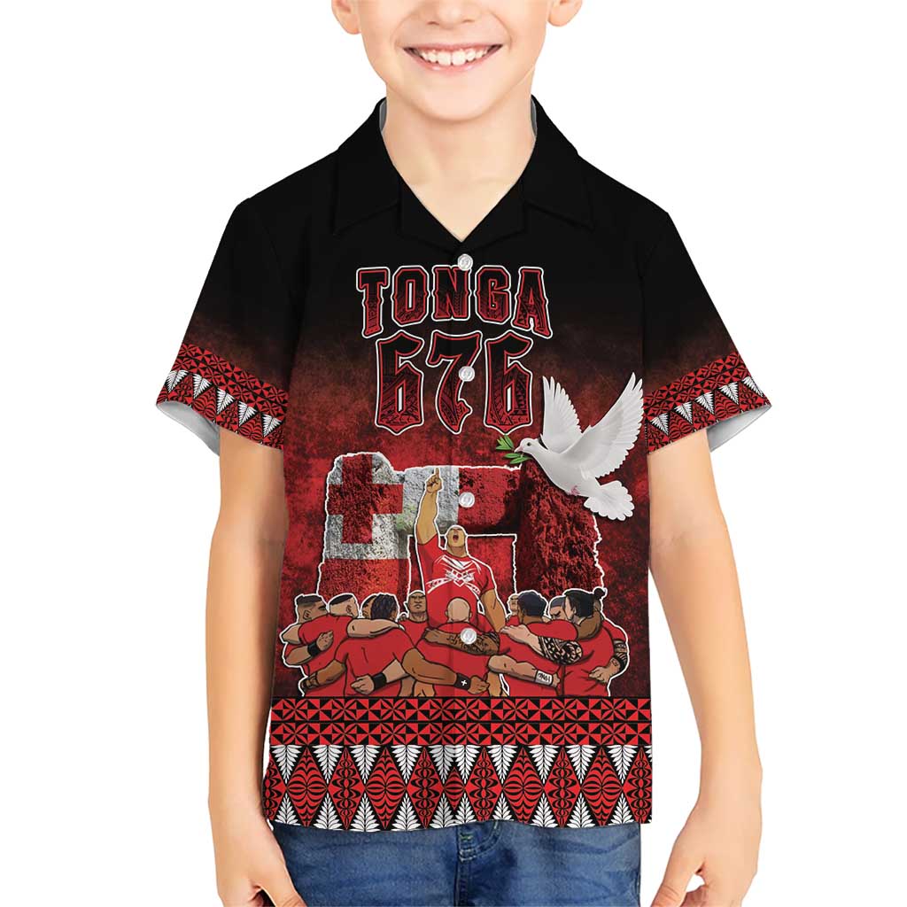 Custom Tonga 676 Haamonga a Maui Hawaiian Shirt Tongan Sipi Tau Unique Dance LT9 - Polynesian Pride