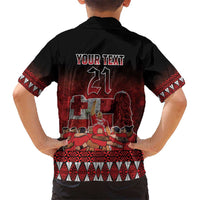 Custom Tonga 676 Haamonga a Maui Hawaiian Shirt Tongan Sipi Tau Unique Dance LT9 - Polynesian Pride