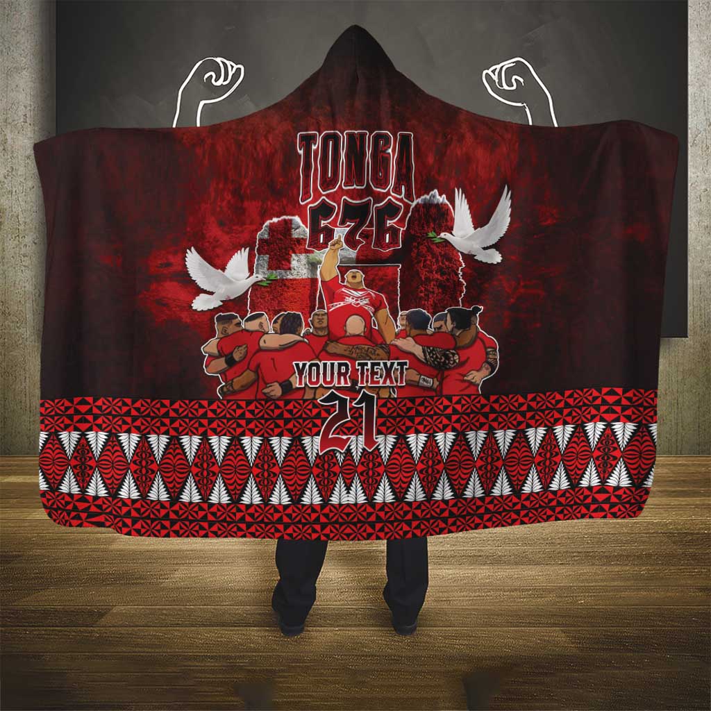 Custom Tonga 676 Haamonga a Maui Hooded Blanket Tongan Sipi Tau Unique Dance LT9 - Polynesian Pride