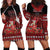 Custom Tonga 676 Haʻamonga ʻa Maui Hoodie Dress Tongan Sipi Tau Unique Dance