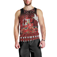 Custom Tonga 676 Haamonga a Maui Men Tank Top Tongan Sipi Tau Unique Dance LT9 - Polynesian Pride