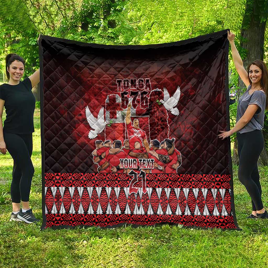 Custom Tonga 676 Haʻamonga ʻa Maui Quilt Tongan Sipi Tau Unique Dance