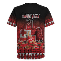 Custom Tonga 676 Haamonga a Maui Rugby Jersey Tongan Sipi Tau Unique Dance LT9 - Polynesian Pride