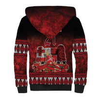 Custom Tonga 676 Haamonga a Maui Sherpa Hoodie Tongan Sipi Tau Unique Dance LT9 - Polynesian Pride
