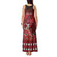 Custom Tonga 676 Haamonga a Maui Tank Maxi Dress Tongan Sipi Tau Unique Dance LT9 - Polynesian Pride