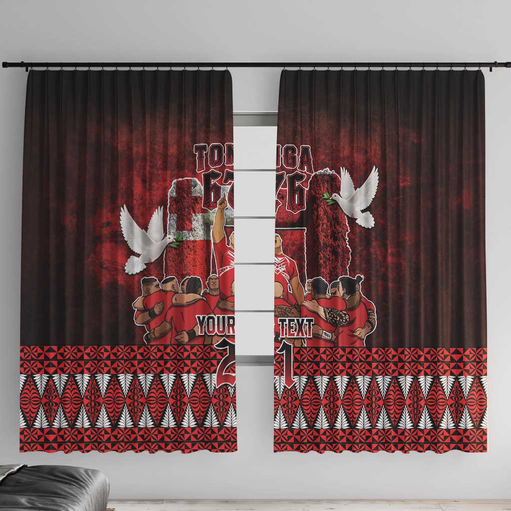 Custom Tonga 676 Haʻamonga ʻa Maui Window Curtain Tongan Sipi Tau Unique Dance