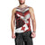 Custom Tonga XIII Rugby Tribal Tattoo Men Tank Top Mate Ma'a Tonga Kupesi Ngatu Grunge Style