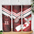 Custom Tonga XIII Rugby Tribal Tattoo Skinny Tumbler Mate Ma'a Tonga Kupesi Ngatu Grunge Style