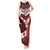 Custom Tonga XIII Rugby Tribal Tattoo Tank Maxi Dress Mate Ma'a Tonga Kupesi Ngatu Grunge Style