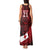 Custom Tonga XIII Rugby Tribal Tattoo Tank Maxi Dress Mate Ma'a Tonga Kupesi Ngatu Grunge Style