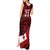 Custom Tonga XIII Rugby Tribal Tattoo Tank Maxi Dress Mate Ma'a Tonga Kupesi Ngatu Grunge Style