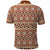 Pasifika Sataoa Pattern Simple Motif Polo Shirt Brown Beige Tan LT9 - Polynesian Pride