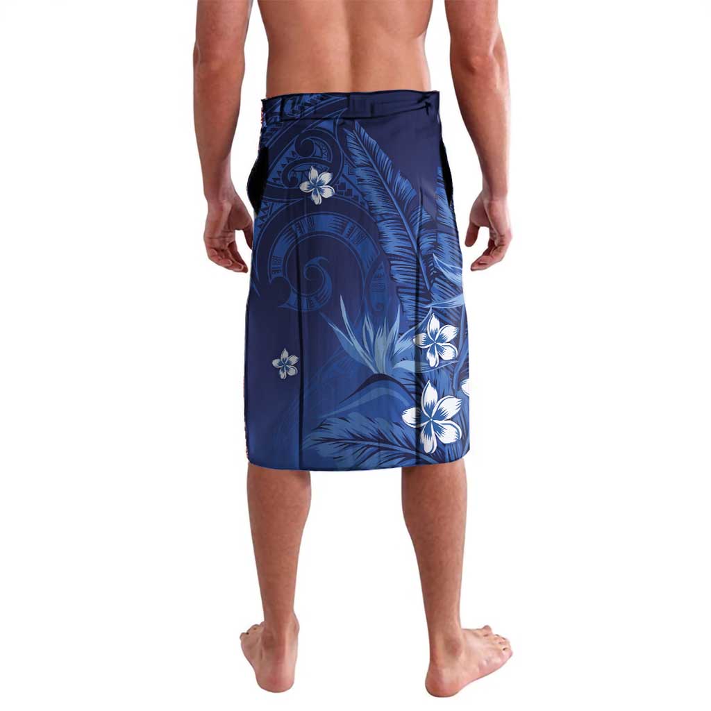 Personalized Hawaiian Maori Hammerhead Shark Lavalava Polu Plumeria LT9 - Polynesian Pride