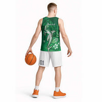 Personalized Hawaiian Maori Hammerhead Shark Basketball Jersey Omaomao Plumeria LT9 - Polynesian Pride