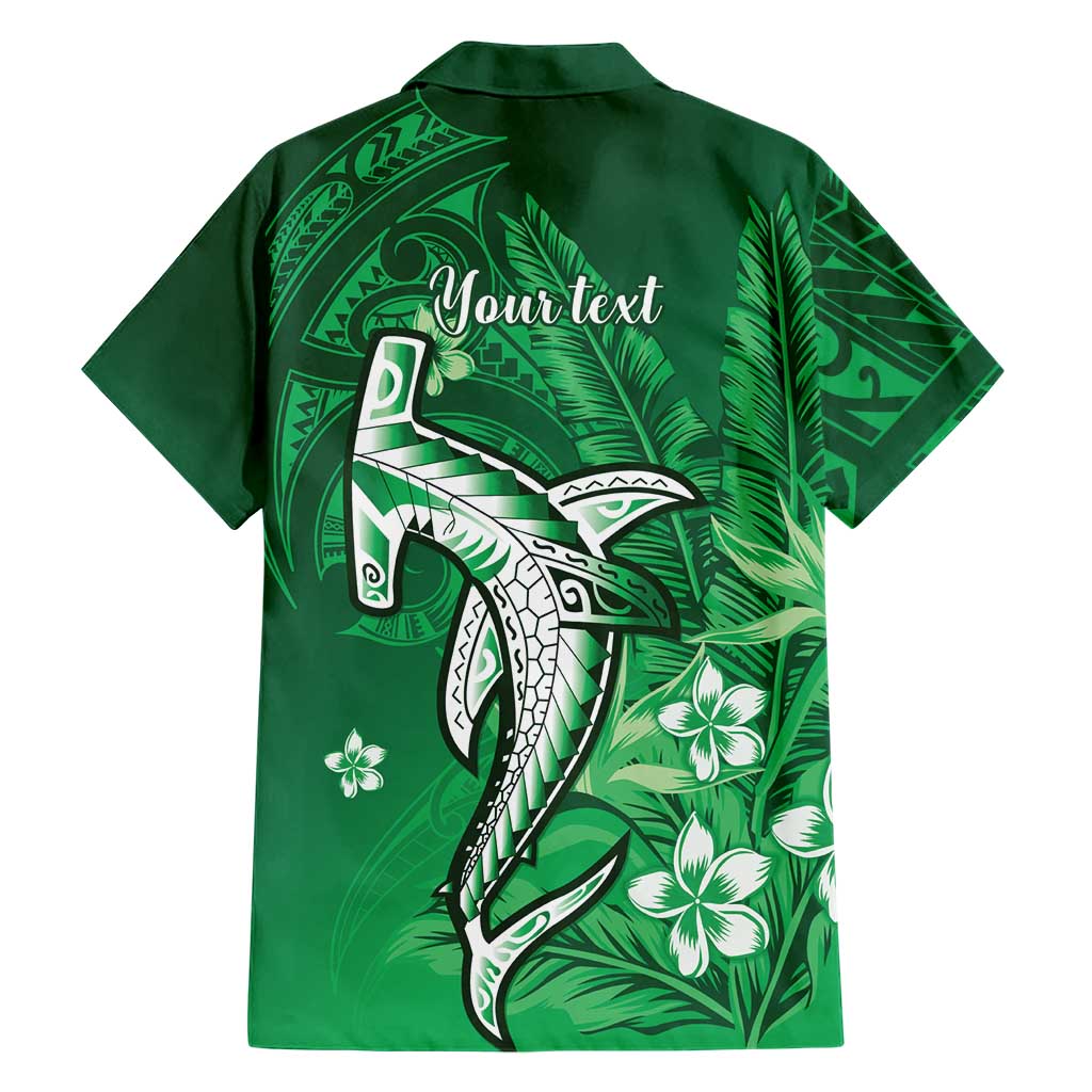 Personalized Hawaiian Maori Hammerhead Shark Family Matching Mermaid Dress and Hawaiian Shirt Omaomao Plumeria