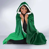 Personalized Hawaiian Maori Hammerhead Shark Hooded Blanket Omaomao Plumeria LT9 - Polynesian Pride