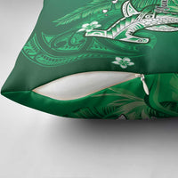 Personalized Hawaiian Maori Hammerhead Shark Pillow Cover Omaomao Plumeria LT9 - Polynesian Pride