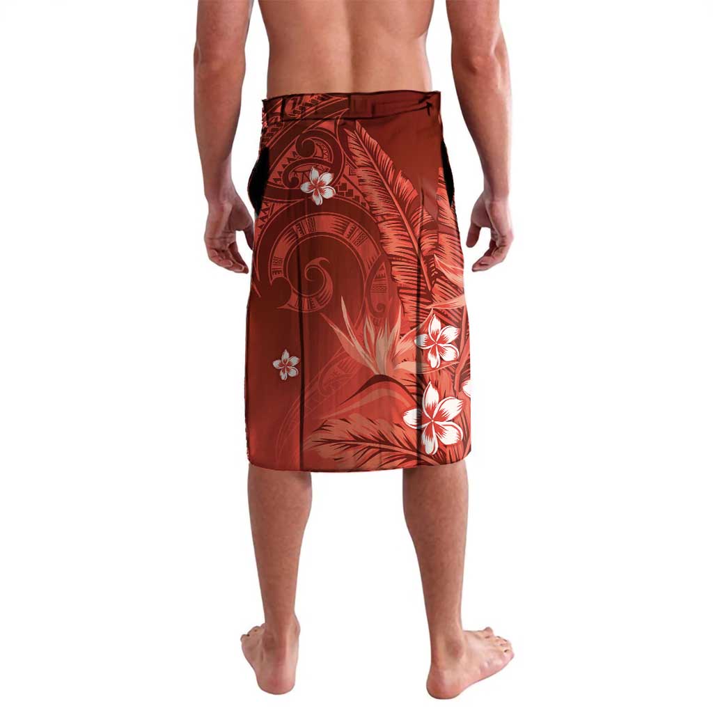 Personalized Hawaiian Maori Hammerhead Shark Lavalava Ulaula Plumeria LT9 - Polynesian Pride
