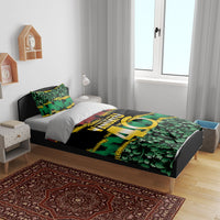 Vanuatu 46th Year Anniversary Bedding Set 30 July 1980 Hibiscus Seamless Pattern LT9 - Polynesian Pride