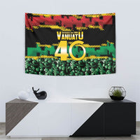 Vanuatu 46th Year Anniversary Tapestry 30 July 1980 Hibiscus Seamless Pattern LT9 - Polynesian Pride