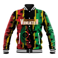 Vanuatu 46th Year Anniversary Baseball Jacket Tamtam Slit Drums Long God Yumi Stanap
