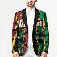 Vanuatu 46th Year Anniversary Blazer Tamtam Slit Drums Long God Yumi Stanap LT9 - Polynesian Pride
