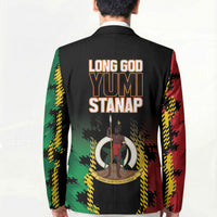 Vanuatu 46th Year Anniversary Blazer Tamtam Slit Drums Long God Yumi Stanap LT9 - Polynesian Pride
