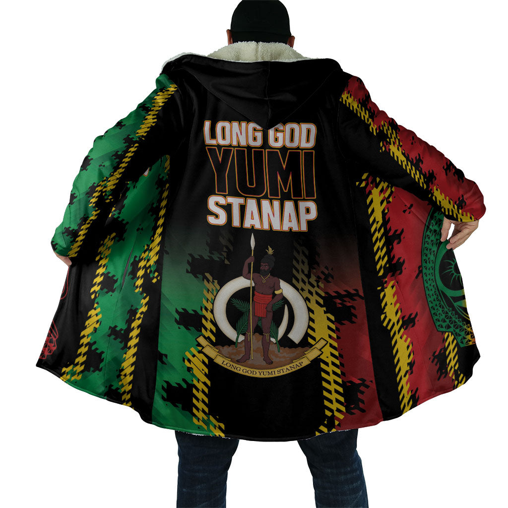Vanuatu 46th Year Anniversary Cloak Tamtam Slit Drums Long God Yumi Stanap LT9 - Polynesian Pride