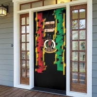 Vanuatu 46th Year Anniversary Door Cover Tamtam Slit Drums Long God Yumi Stanap LT9 - Polynesian Pride