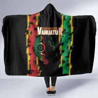 Vanuatu 46th Year Anniversary Hooded Blanket Tamtam Slit Drums Long God Yumi Stanap