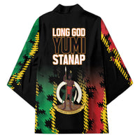 Vanuatu 46th Year Anniversary Kimono Tamtam Slit Drums Long God Yumi Stanap LT9 - Polynesian Pride