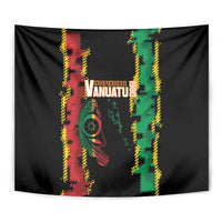 Vanuatu 46th Year Anniversary Tapestry Tamtam Slit Drums Long God Yumi Stanap LT9 - Polynesian Pride