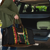 Vanuatu 46th Year Anniversary Travel Bag Tamtam Slit Drums Long God Yumi Stanap LT9 - Polynesian Pride