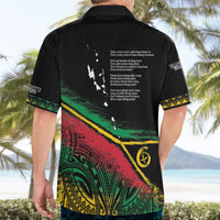 Vanuatu 46th Year Anniversary Hawaiian Shirt Vintage Grunge Vanuatu Flag Heritage LT9 - Polynesian Pride