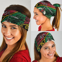 Vanuatu 46th Year Anniversary Neck Gaiter Vintage Grunge Vanuatu Flag Heritage LT9 - Polynesian Pride