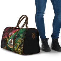 Vanuatu 46th Year Anniversary Travel Bag Vintage Grunge Vanuatu Flag Heritage LT9 - Polynesian Pride
