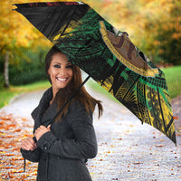 Vanuatu 46th Year Anniversary Umbrella Vintage Grunge Vanuatu Flag Heritage LT9 - Polynesian Pride