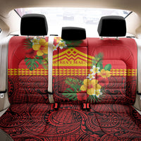 Hawaii Ku Kia'i Mauna Back Car Seat Cover Hibiscus Kakau Pattern